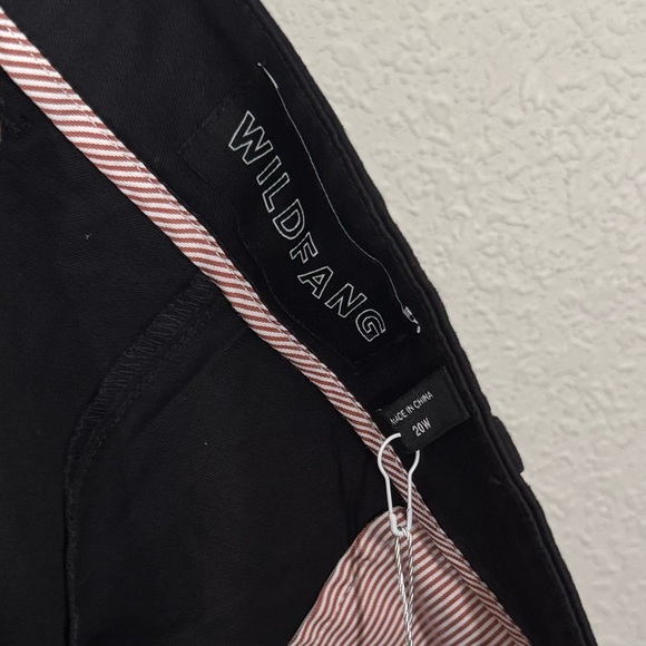 Wildfang The Essential Trouser Full Length Tapered Pants in Black Size 20W NEW - Picture 9 of 11